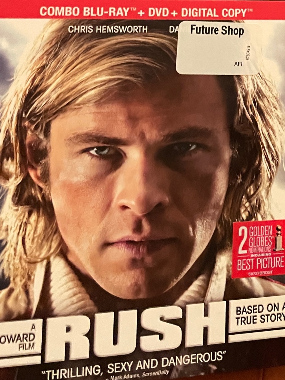 BUY 2 GET 3rd FREE Rush blu ray